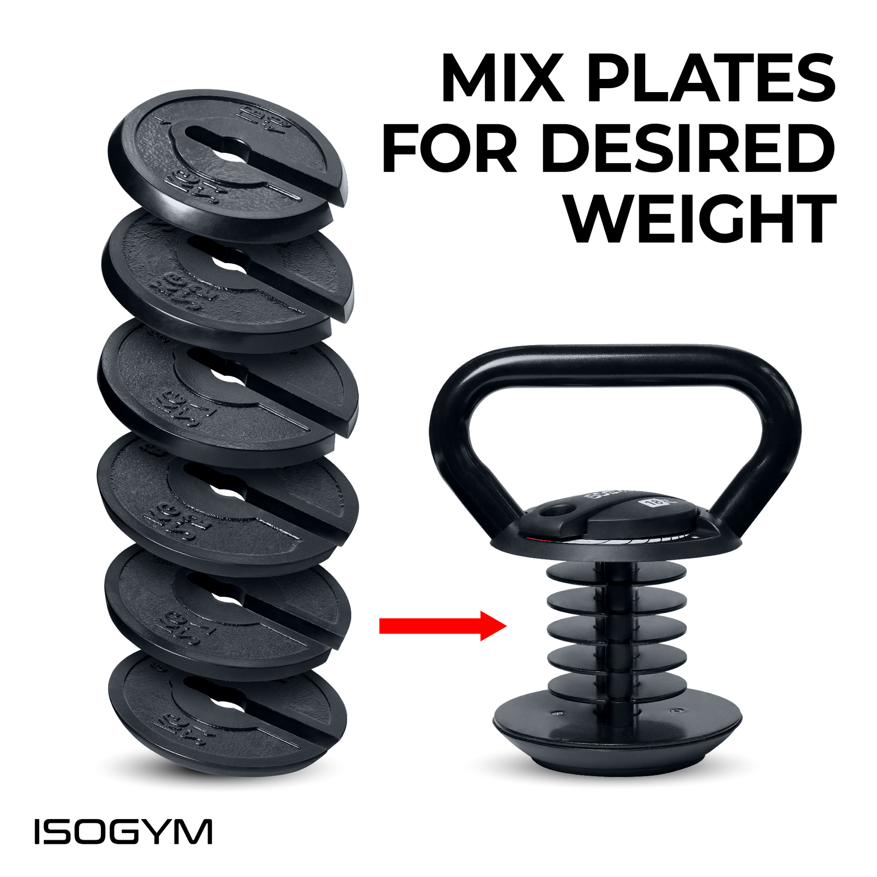 Isogym adjustable dumbbell deals